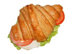 Фото 1 Сэндвич на круассане с курицей, г.Москва 2023